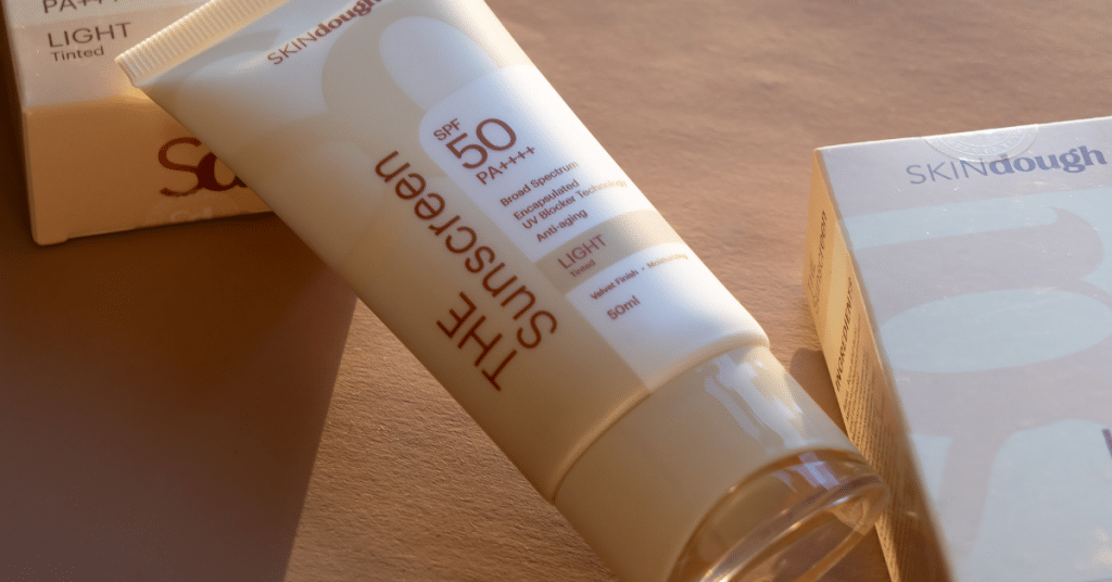 gentle sunscreen skincare